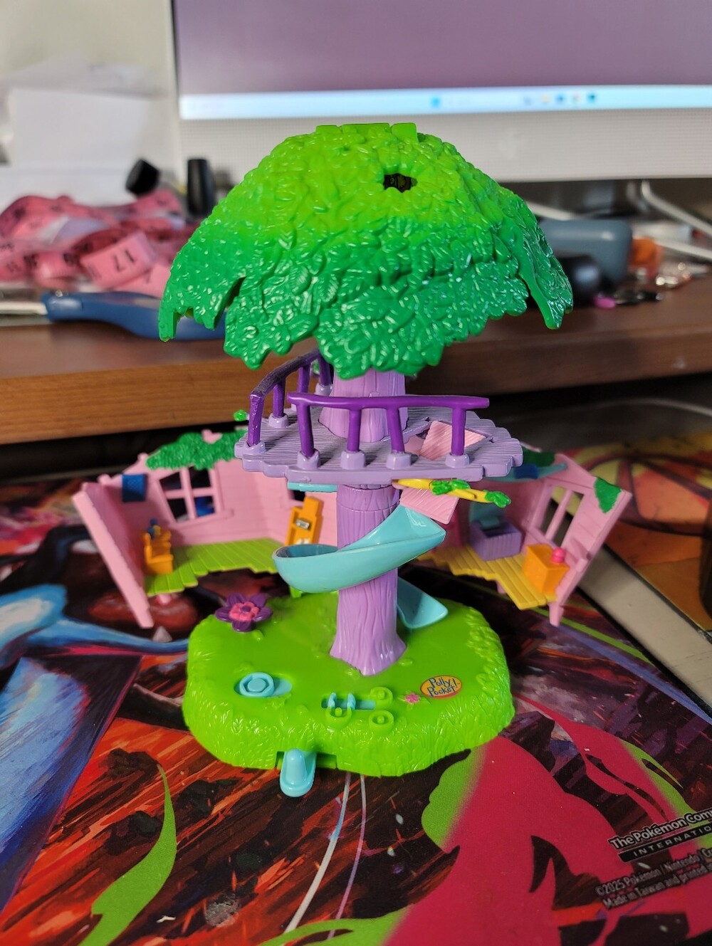 Polly Pocket Treehouse Playset Mattel 2000 Vintage Compact Play set